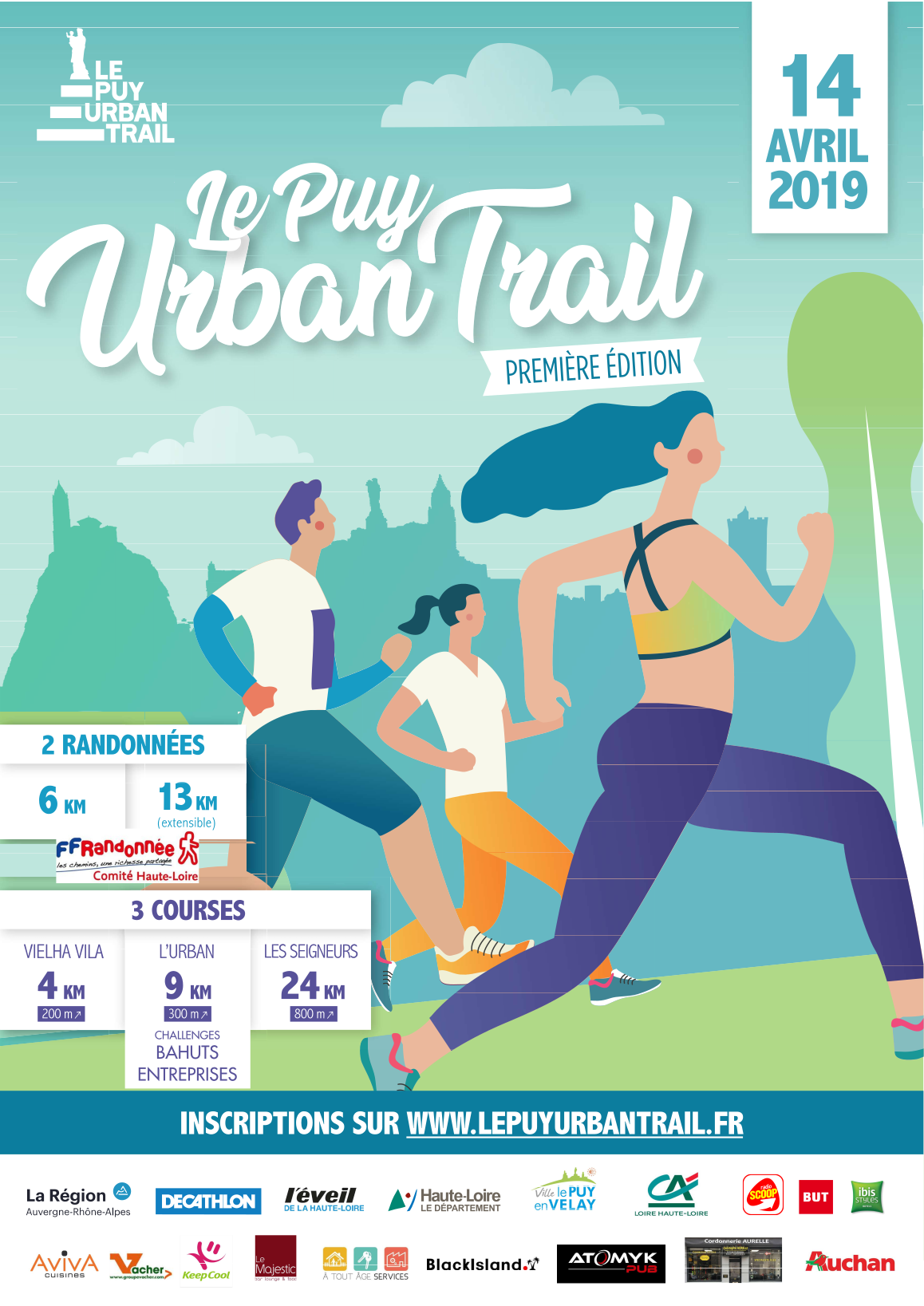 Affiche Le Puy Urban Trail
